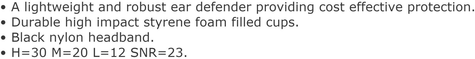 אוזניות מגן נגד רעש JSP ECONOMUFF